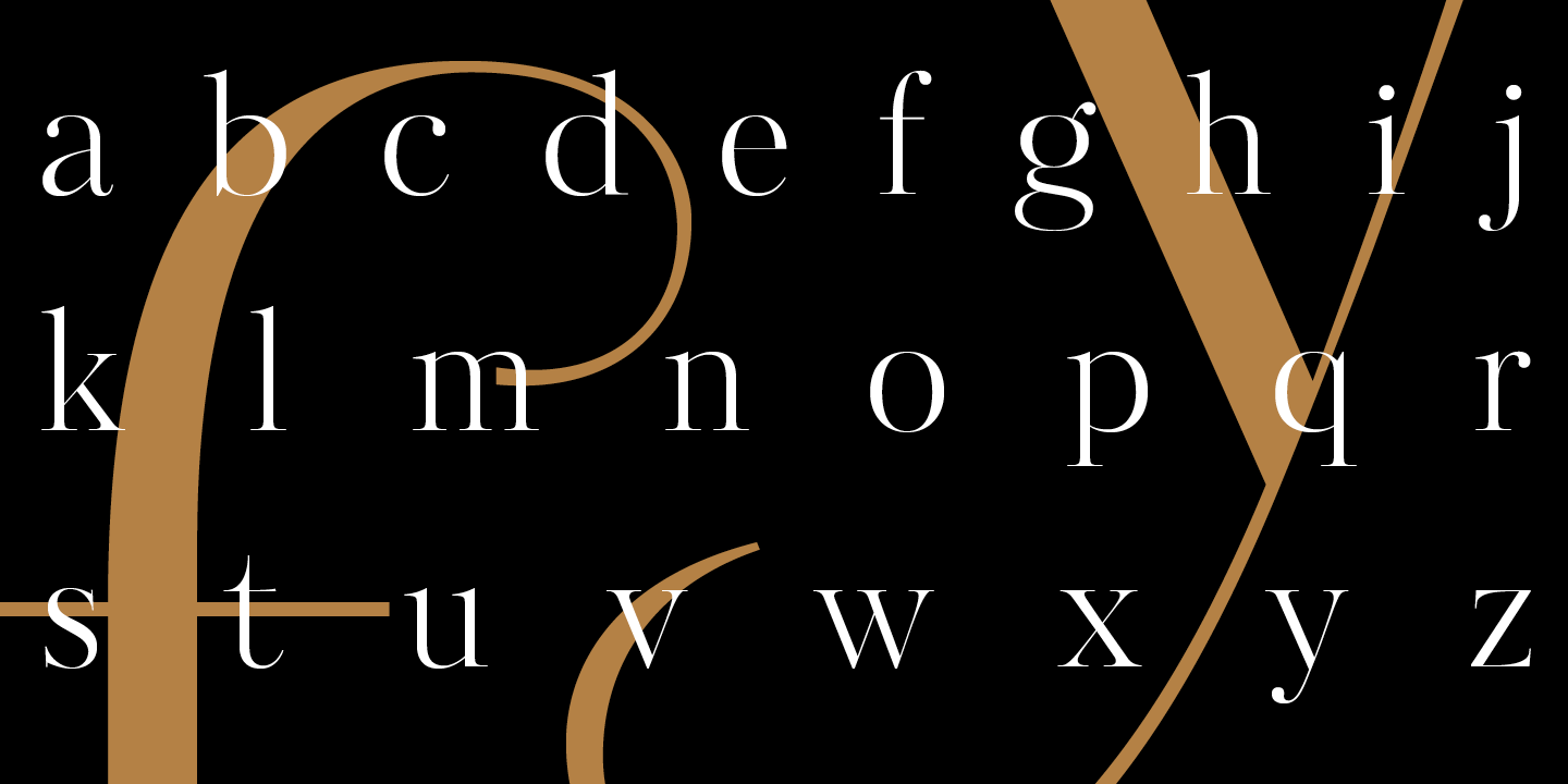 Пример шрифта Kudryashev